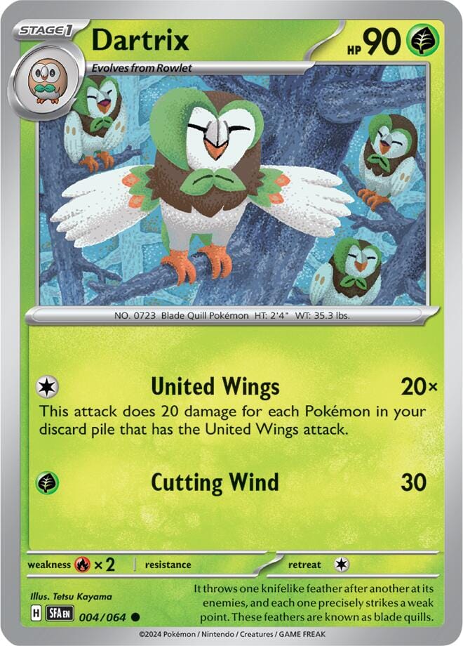 Dartrix (004/064) [Scarlet & Violet: Shrouded Fable] Pokemon Single Pokémon  | Multizone: Comics And Games
