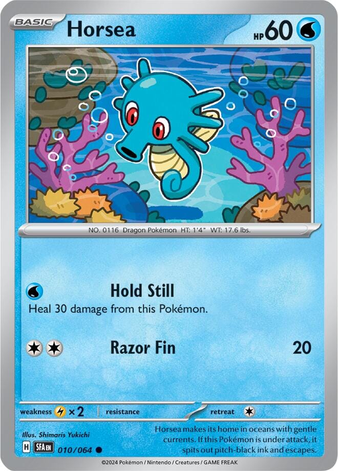 Horsea (010/064) [Scarlet & Violet: Shrouded Fable] Pokemon Single Pokémon  | Multizone: Comics And Games