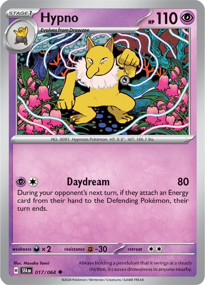 Hypno (017/064) [Scarlet & Violet: Shrouded Fable] Pokemon Single Pokémon  | Multizone: Comics And Games