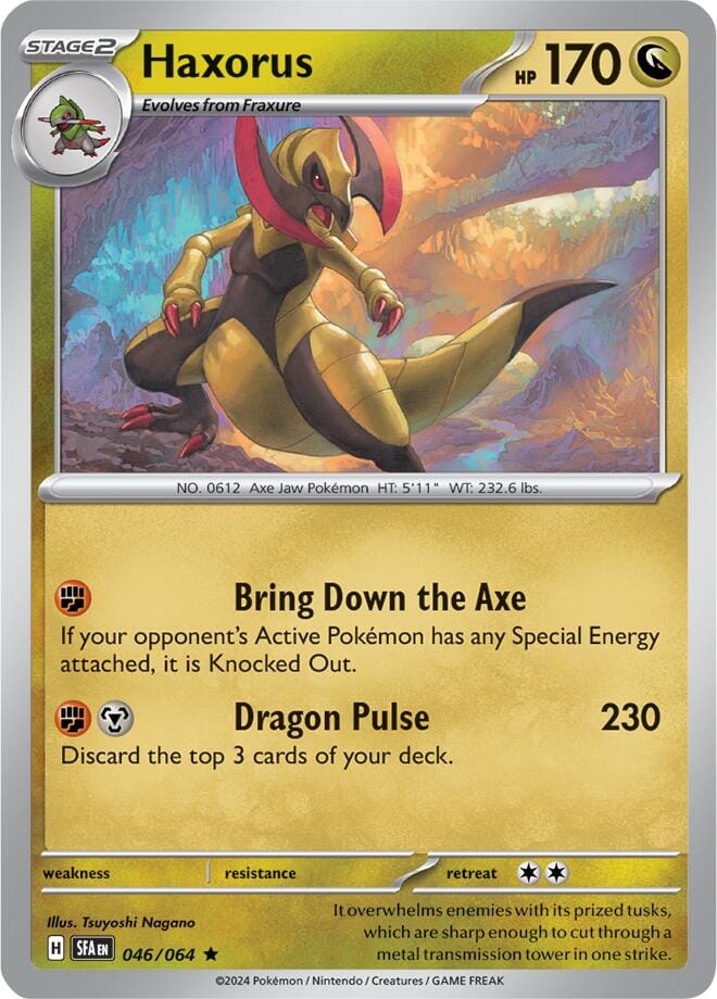 Haxorus (046/064) [Scarlet & Violet: Shrouded Fable] Pokemon Single Pokémon  | Multizone: Comics And Games