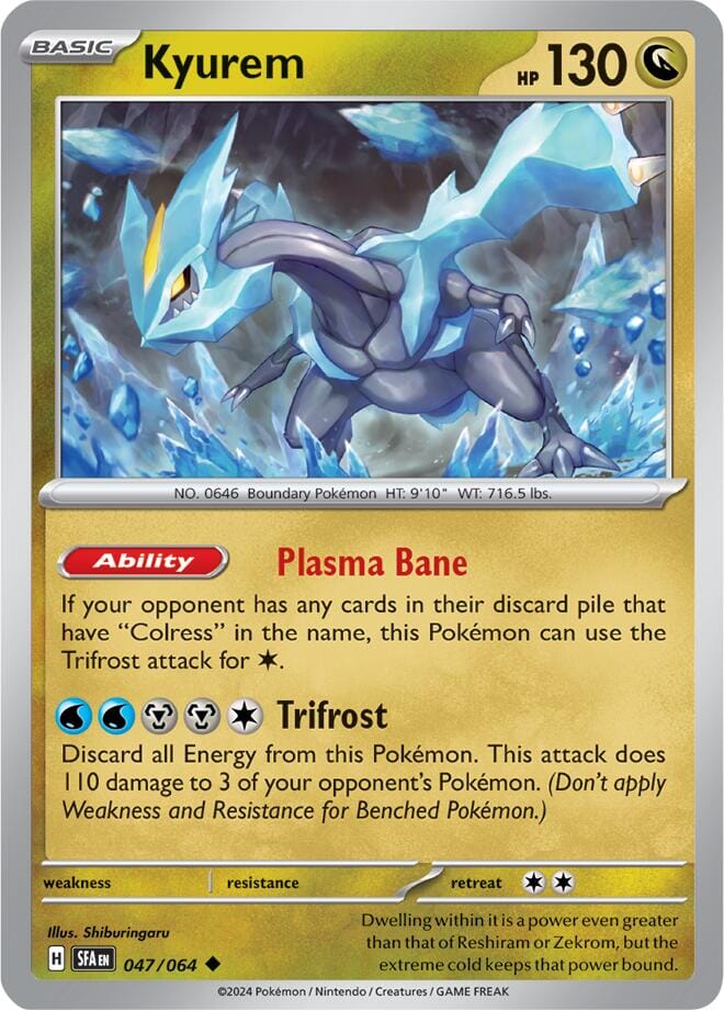 Kyurem (047/064) [Scarlet & Violet: Shrouded Fable] Pokemon Single Pokémon  | Multizone: Comics And Games