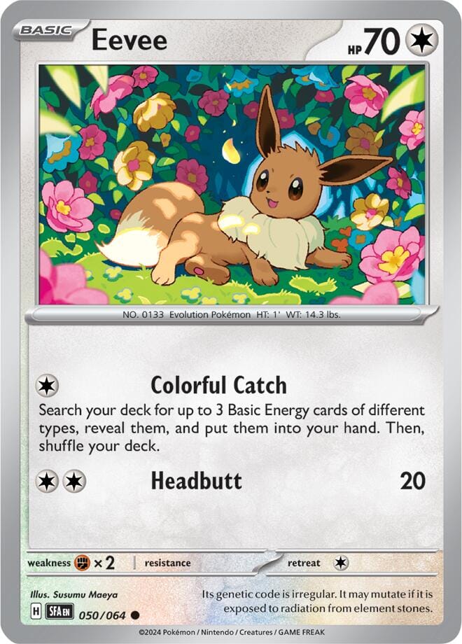 Eevee (050/064) [Scarlet & Violet: Shrouded Fable] Pokemon Single Pokémon  | Multizone: Comics And Games