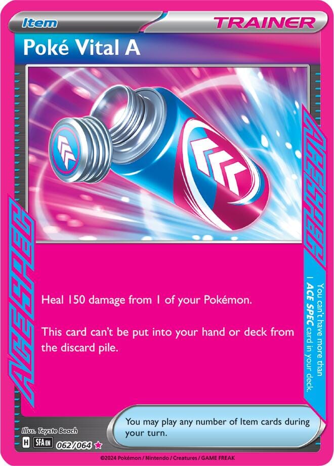 Poke Vital A (062/064) [Scarlet & Violet: Shrouded Fable] Pokemon Single Pokémon  | Multizone: Comics And Games
