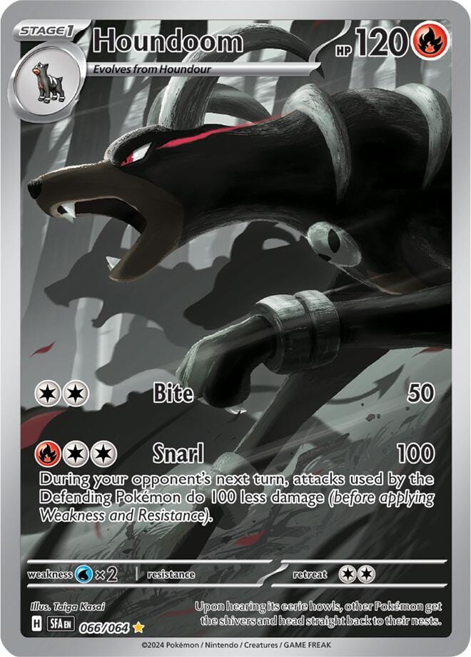 Houndoom (066/064) [Scarlet & Violet: Shrouded Fable] Pokemon Single Pokémon  | Multizone: Comics And Games