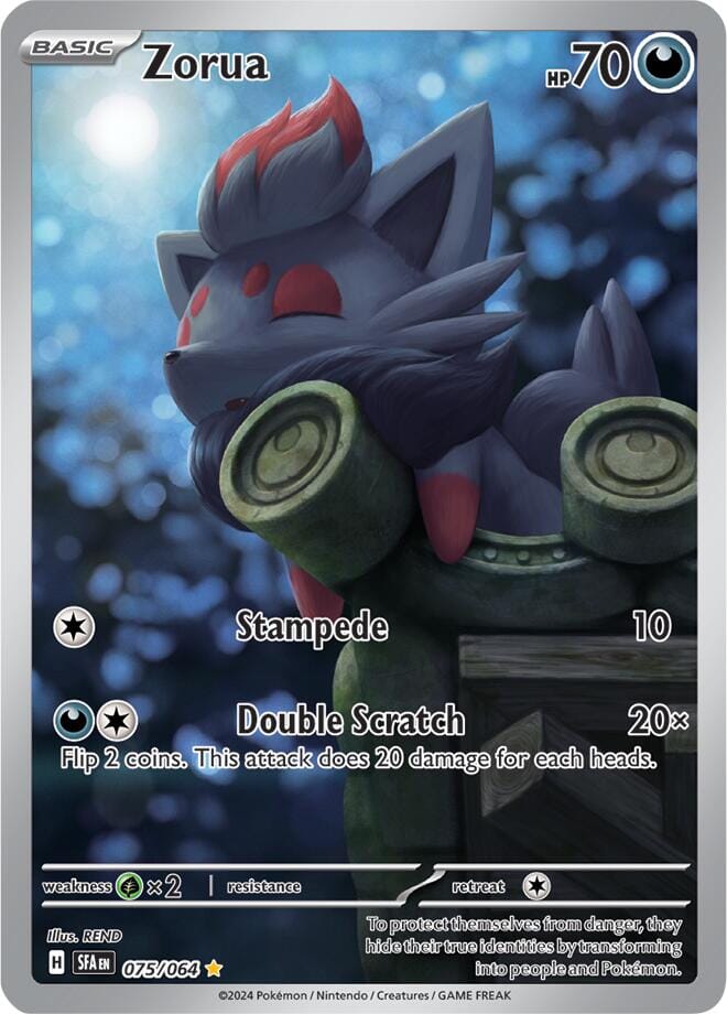 Zorua (075/064) [Scarlet & Violet: Shrouded Fable] Pokemon Single Pokémon  | Multizone: Comics And Games