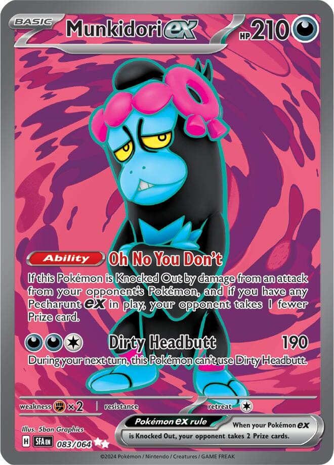 Munkidori ex (083/064) [Scarlet & Violet: Shrouded Fable] Pokemon Single Pokémon  | Multizone: Comics And Games