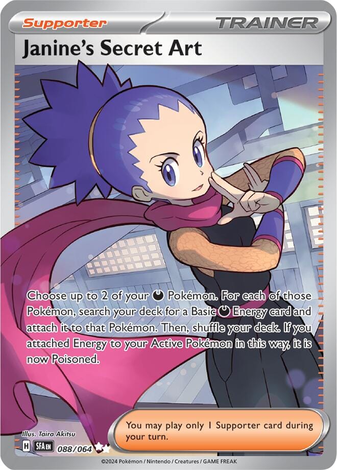 Janine's Secret Art (088/064) [Scarlet & Violet: Shrouded Fable] Pokemon Single Pokémon  | Multizone: Comics And Games