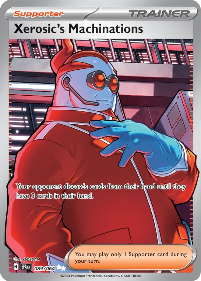 Xerosic's Machinations (089/064) [Scarlet & Violet: Shrouded Fable] Pokemon Single Pokémon  | Multizone: Comics And Games