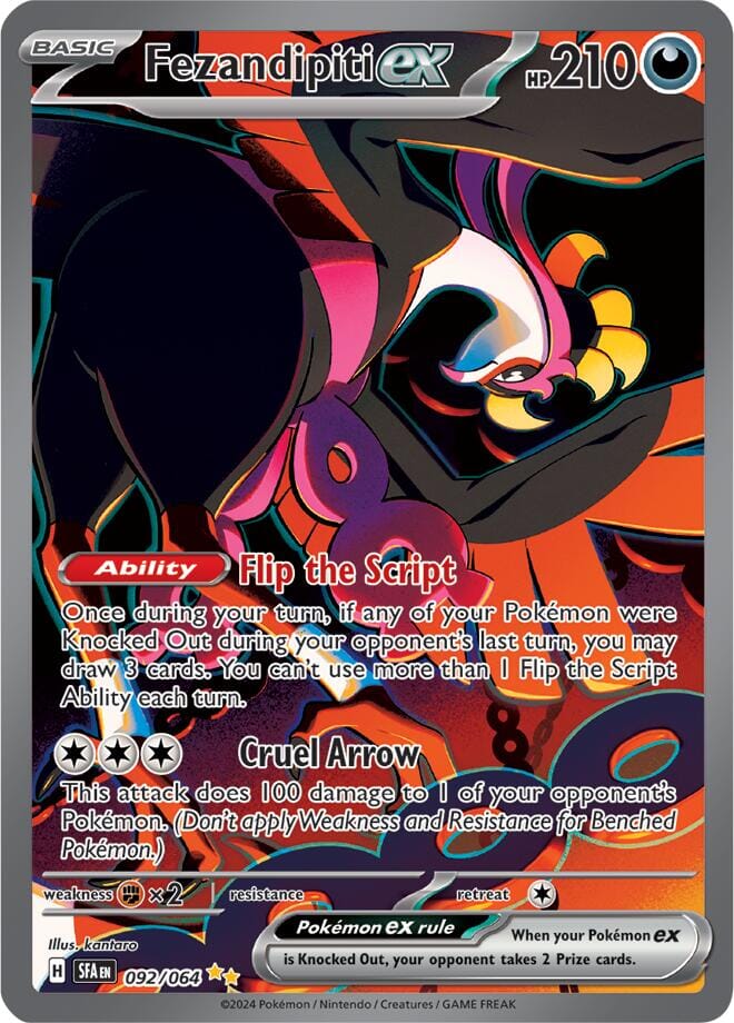 Fezandipiti ex (092/064) [Scarlet & Violet: Shrouded Fable] Pokemon Single Pokémon  | Multizone: Comics And Games