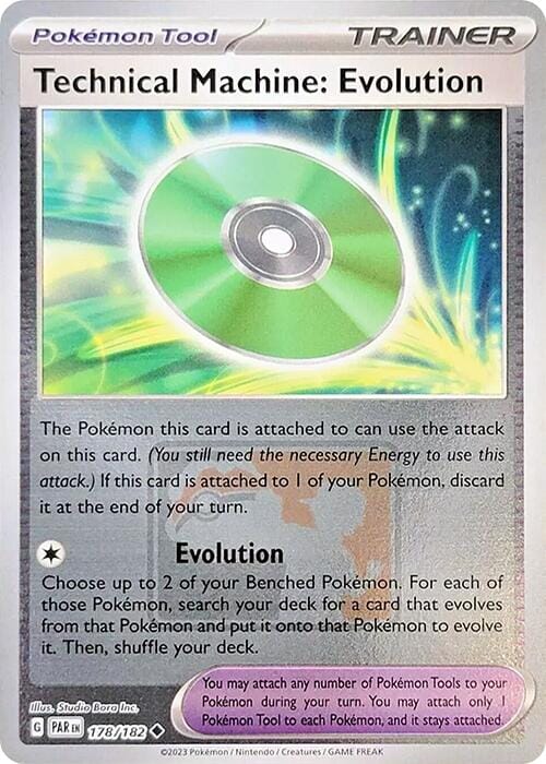 Technical Machine: Evolution (178/182) (2024 League Promo) [League & Championship Cards] Pokemon Single Pokémon  | Multizone: Comics And Games