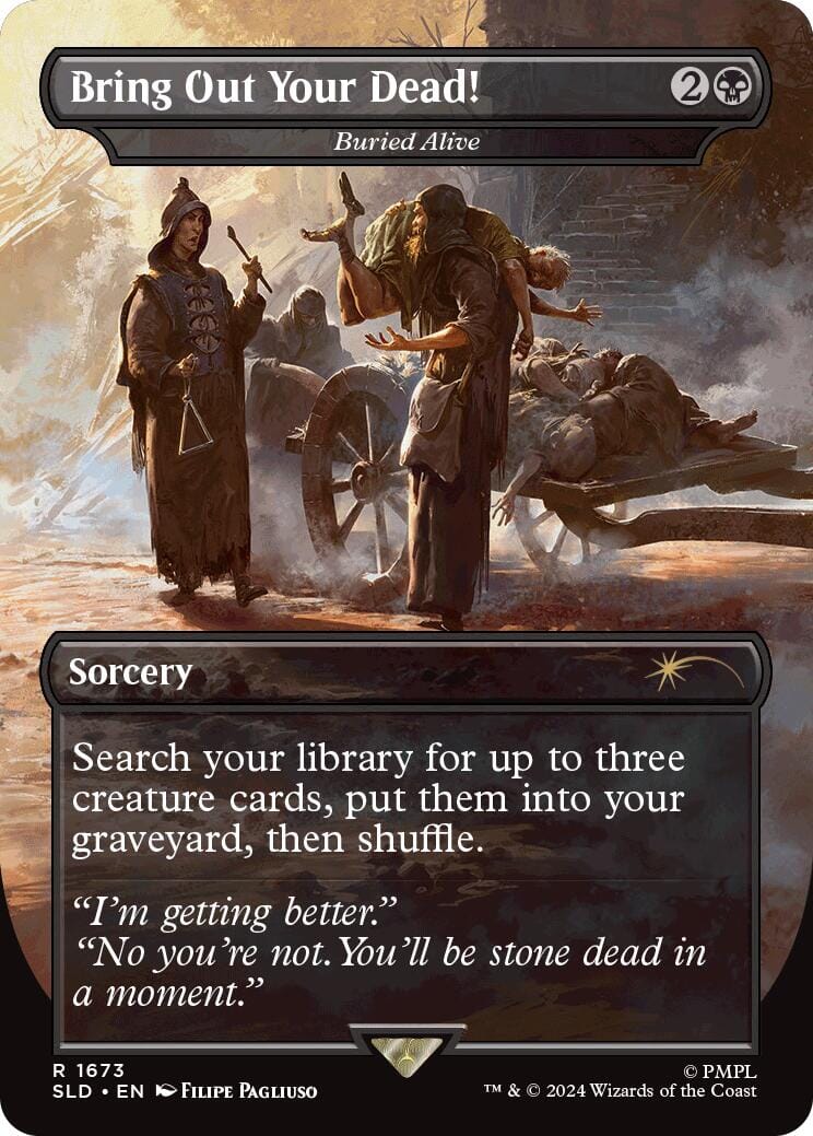 Bring Out Your Dead! - Buried Alive [Secret Lair Drop Series] MTG Single Magic: The Gathering  | Multizone: Comics And Games