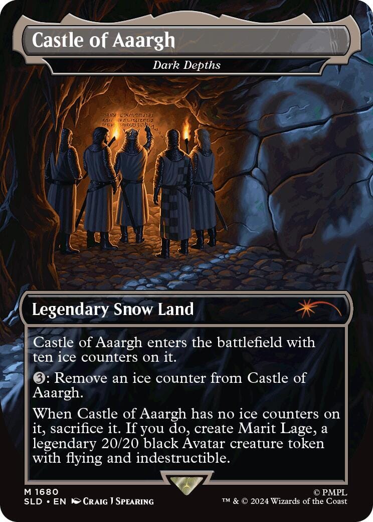 Castle of Aaargh - Dark Depths [Secret Lair Drop Series] MTG Single Magic: The Gathering  | Multizone: Comics And Games