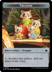 Prosperous Bandit // Treasure Double-Sided Token [Bloomburrow Commander Tokens] MTG Single Magic: The Gathering  | Multizone: Comics And Games