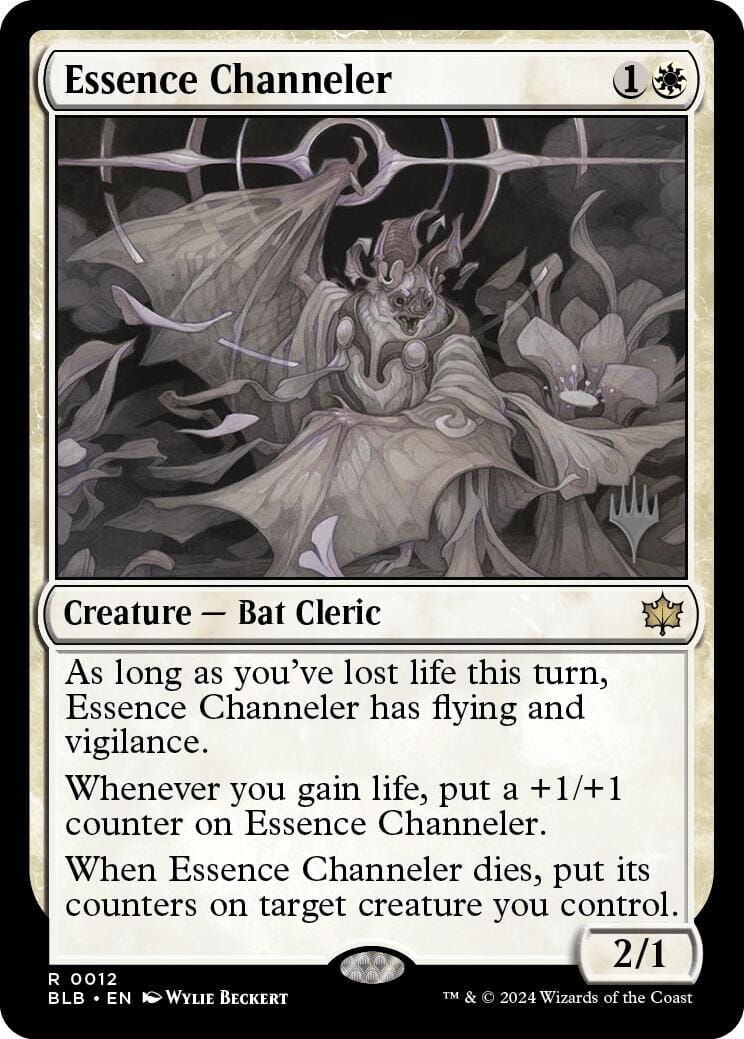 Essence Channeler (Promo Pack) [Bloomburrow Promos] MTG Single Magic: The Gathering  | Multizone: Comics And Games