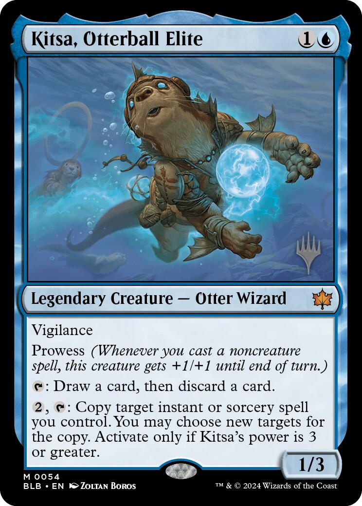 Kitsa, Otterball Elite (Promo Pack) [Bloomburrow Promos] | Multizone: Comics And Games