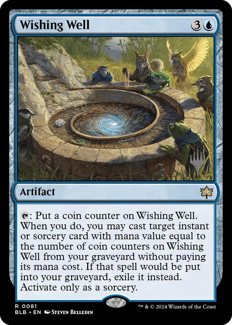 Wishing Well (Promo Pack) [Bloomburrow Promos] MTG Single Magic: The Gathering  | Multizone: Comics And Games