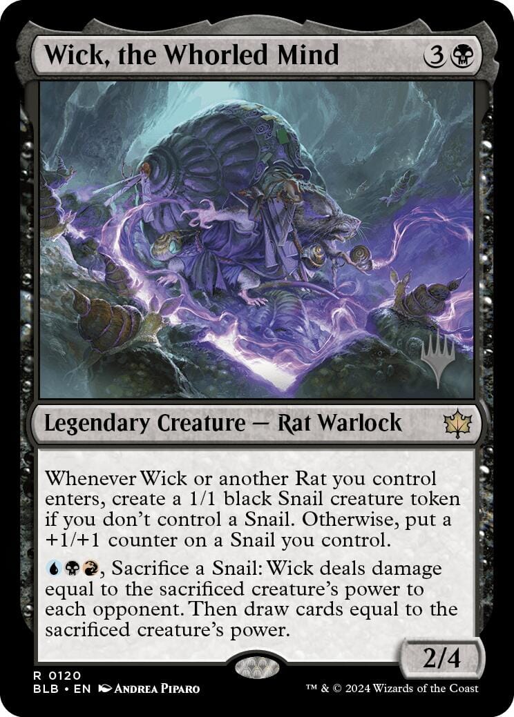 Wick, the Whorled Mind (Promo Pack) [Bloomburrow Promos] MTG Single Magic: The Gathering  | Multizone: Comics And Games