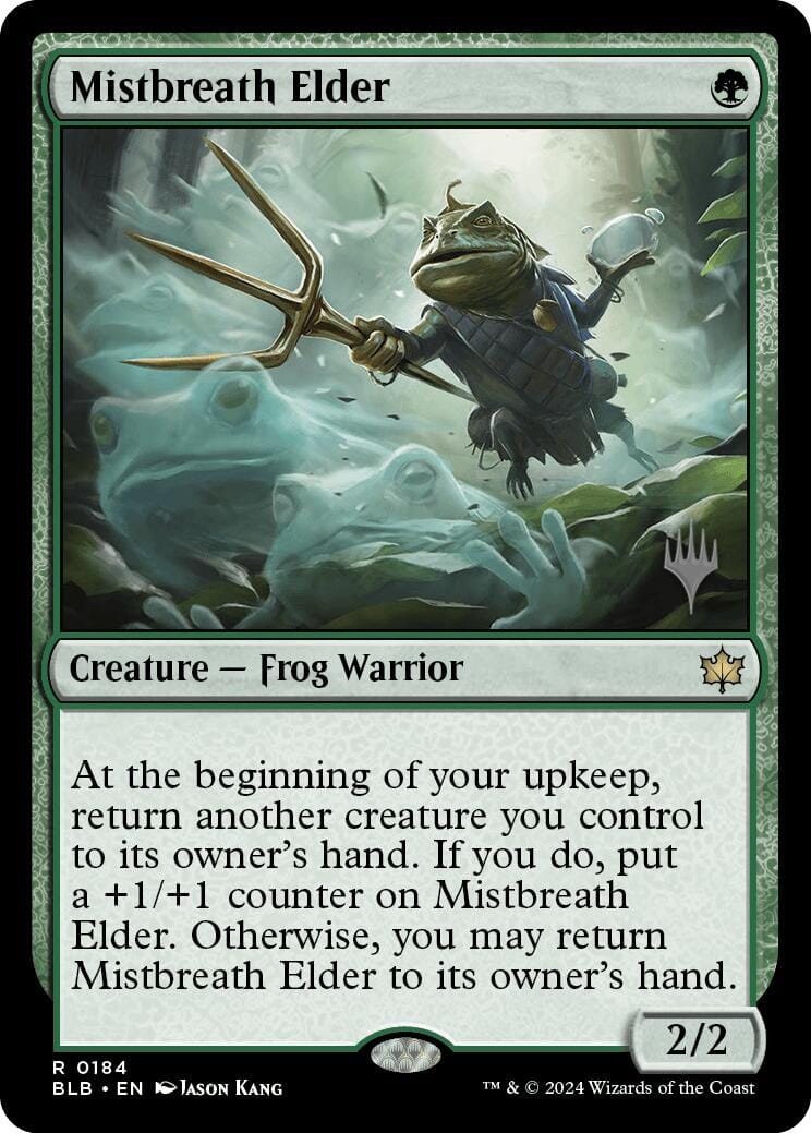 Mistbreath Elder (Promo Pack) [Bloomburrow Promos] MTG Single Magic: The Gathering  | Multizone: Comics And Games