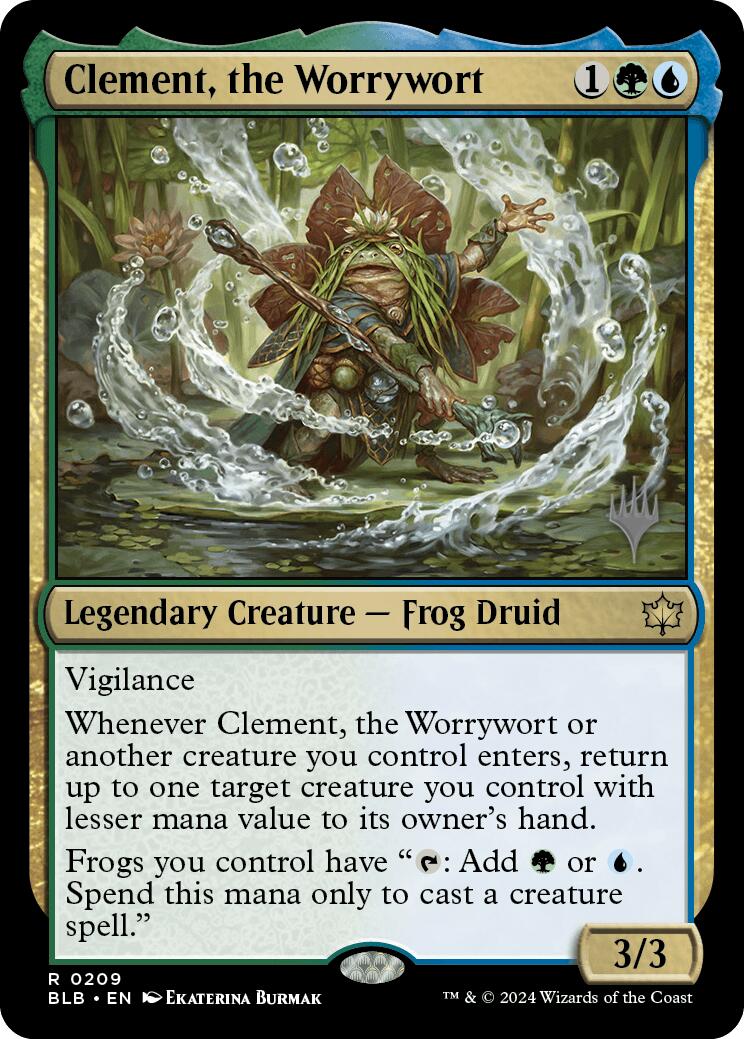 Clement, the Worrywort (Promo Pack) [Bloomburrow Promos] | Multizone: Comics And Games