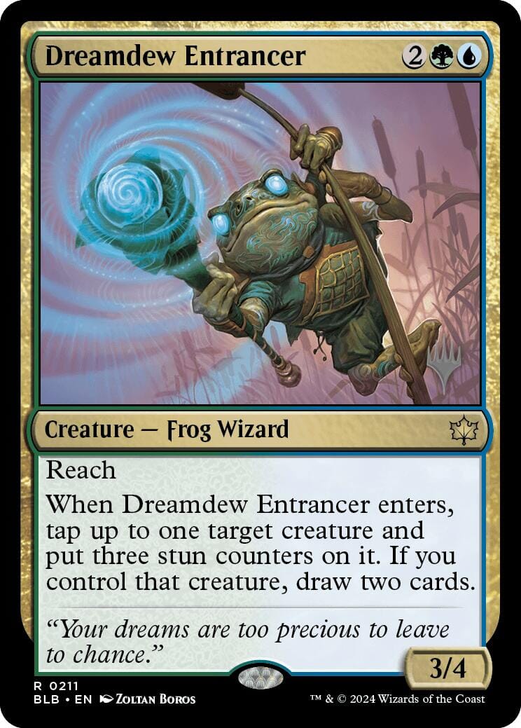 Dreamdew Entrancer (Promo Pack) [Bloomburrow Promos] MTG Single Magic: The Gathering  | Multizone: Comics And Games