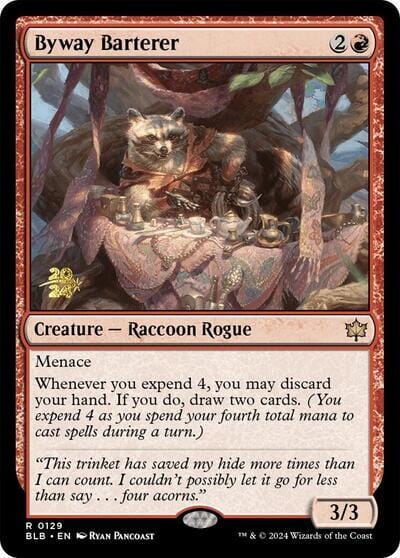Byway Barterer [Bloomburrow Prerelease Promos] MTG Single Magic: The Gathering  | Multizone: Comics And Games