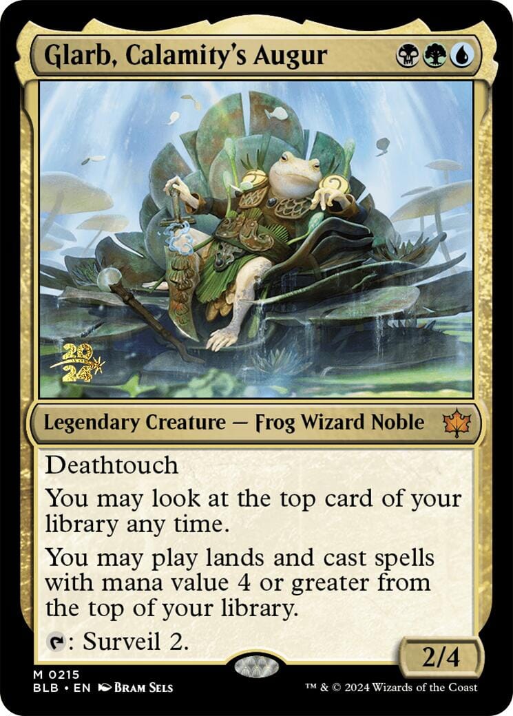 Glarb, Calamity's Augur [Bloomburrow Prerelease Promos] MTG Single Magic: The Gathering  | Multizone: Comics And Games