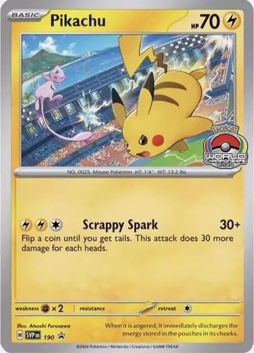 Pikachu (190) [Scarlet & Violet: Black Star Promos] Pokemon Single Pokémon  | Multizone: Comics And Games