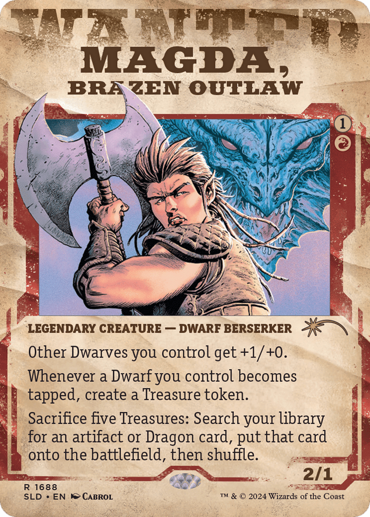 Magda, Brazen Outlaw [Secret Lair Drop Series] MTG Single Magic: The Gathering  | Multizone: Comics And Games