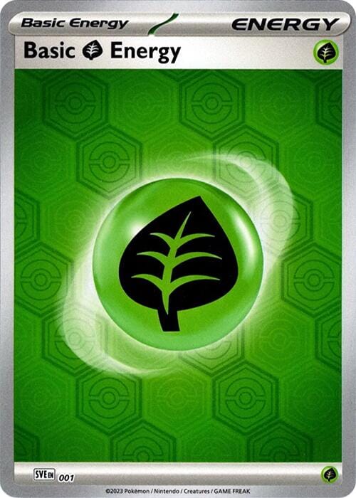 Basic Grass Energy (001) [Scarlet & Violet: Shrouded Fable] Pokemon Single Pokémon  | Multizone: Comics And Games