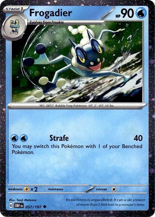 Frogadier (057/167) (Cosmos Hoil) [Miscellaneous Cards] Pokemon Single Pokémon  | Multizone: Comics And Games