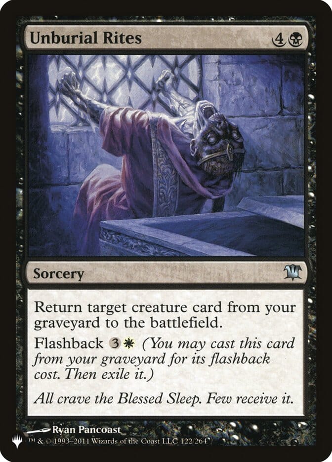 Unburial Rites [The List] MTG Single Magic: The Gathering  | Multizone: Comics And Games