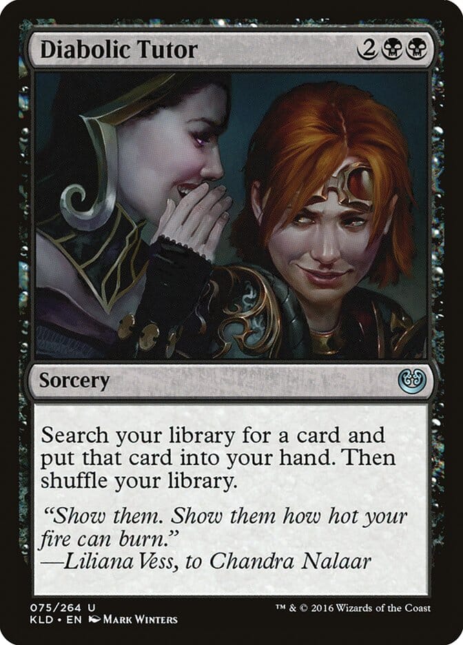 Diabolic Tutor [Kaladesh] MTG Single Magic: The Gathering  | Multizone: Comics And Games