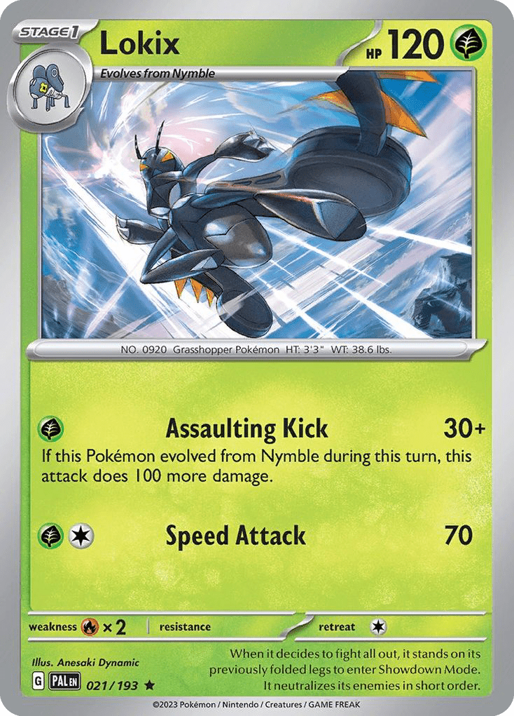 Lokix (021/193) (Theme Deck Exclusive) [Scarlet & Violet: Paldea Evolved] Pokemon Single Pokémon  | Multizone: Comics And Games