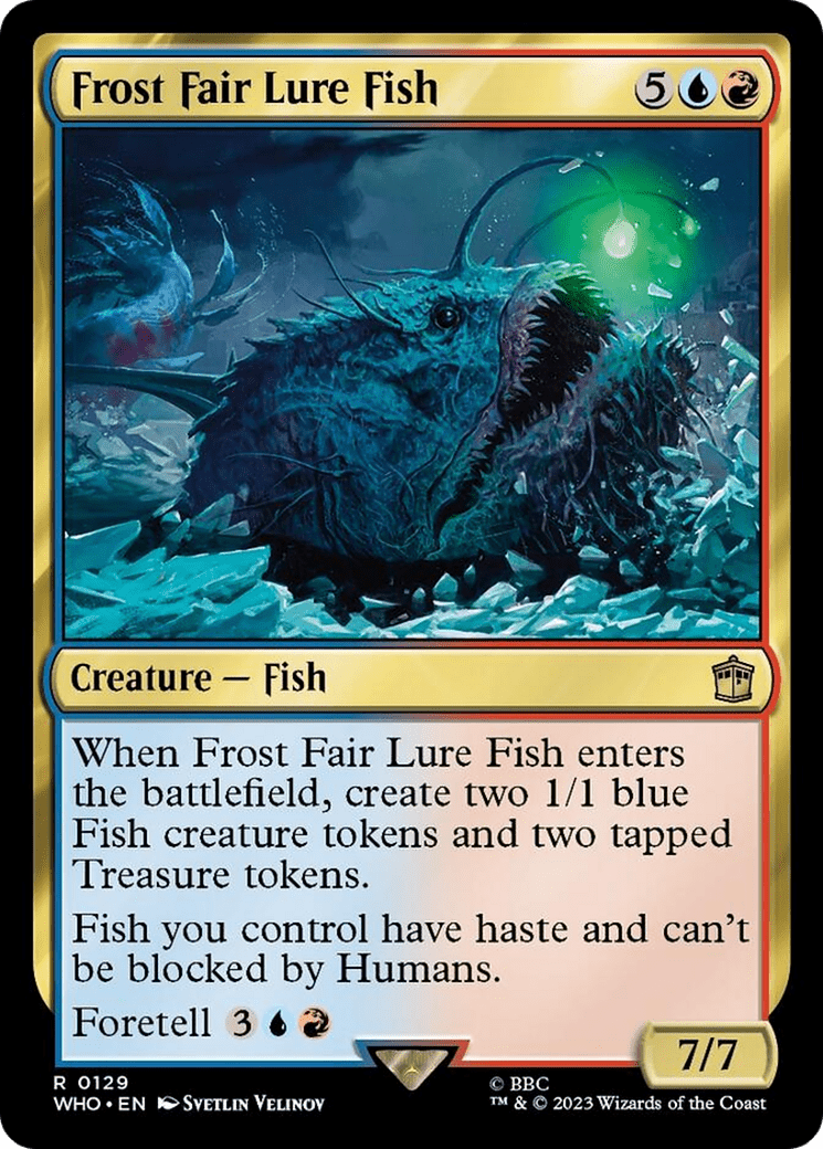 Frost Fair Lure Fish [Doctor Who] MTG Single Magic: The Gathering  | Multizone: Comics And Games