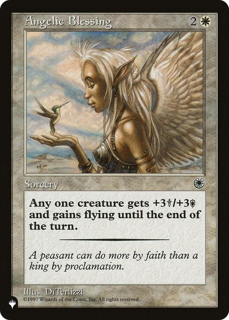 Angelic Blessing [The List] MTG Single Magic: The Gathering  | Multizone: Comics And Games