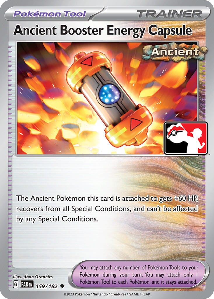 Ancient Booster Energy Capsule (159/182) [Prize Pack Series Five] Pokemon Single Pokémon  | Multizone: Comics And Games