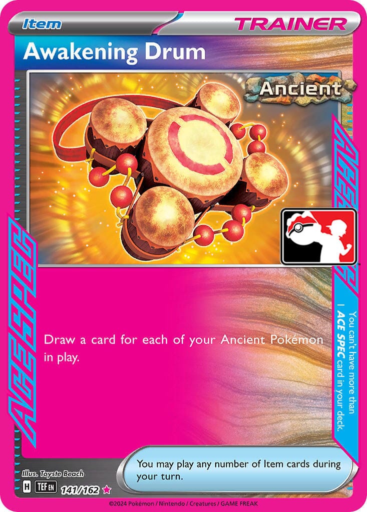 Awakening Drum (141/162) [Prize Pack Series Five] Pokemon Single Pokémon  | Multizone: Comics And Games