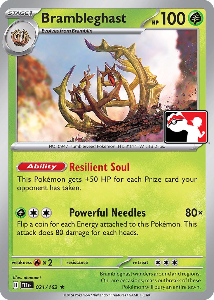 Brambleghast (021/162) [Prize Pack Series Five] Pokemon Single Pokémon  | Multizone: Comics And Games
