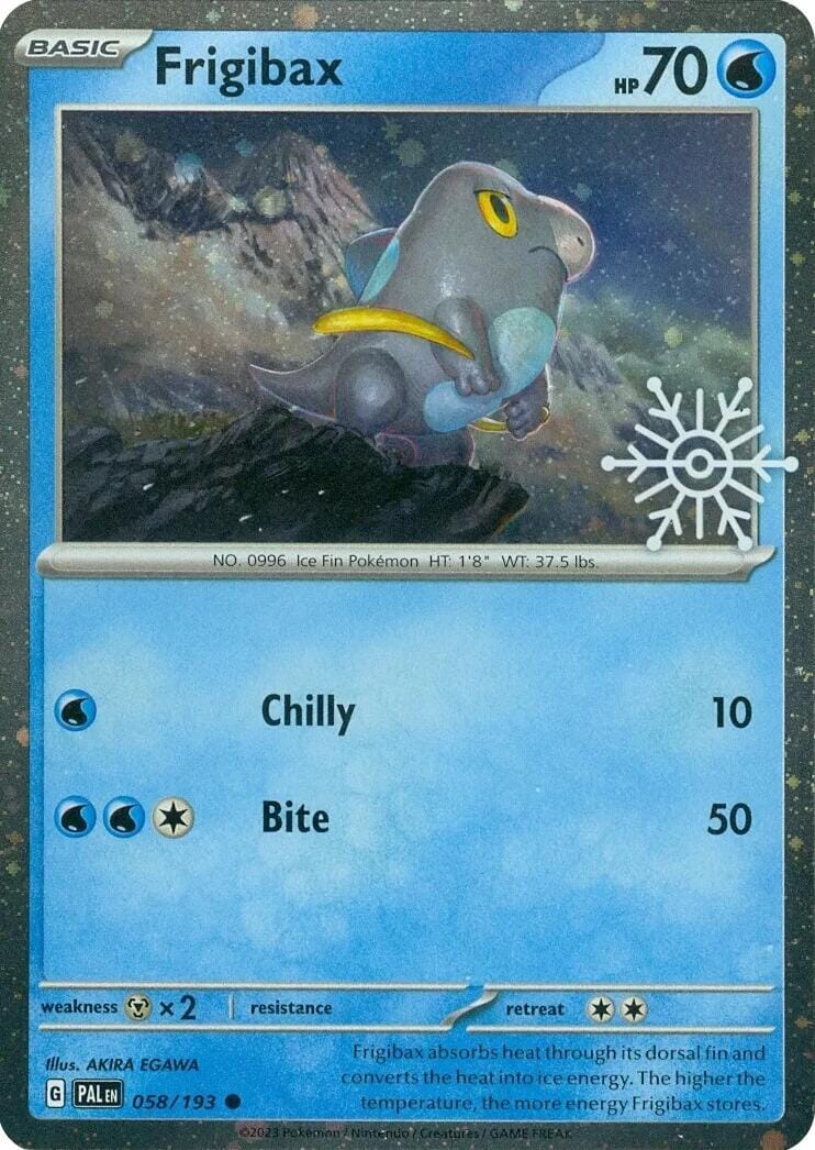 Frigibax (058/193) (Holiday Calendar) [Miscellaneous Cards] Pokemon Single Pokémon  | Multizone: Comics And Games