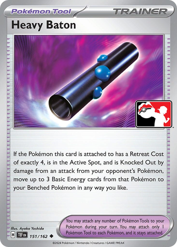 Heavy Baton (151/162) [Prize Pack Series Five] Pokemon Single Pokémon  | Multizone: Comics And Games