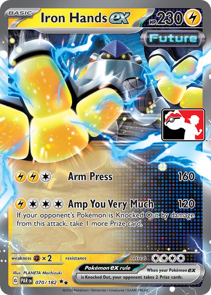 Iron Hands ex (070/182) [Prize Pack Series Five] Pokemon Single Pokémon  | Multizone: Comics And Games