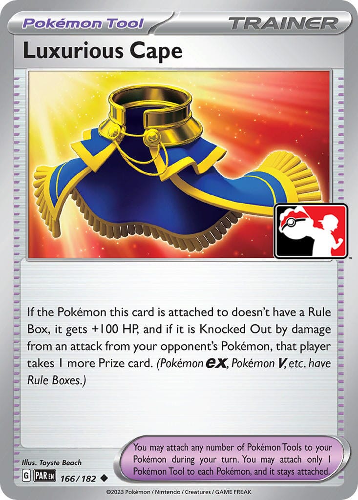 Luxurious Cape (166/182) [Prize Pack Series Five] Pokemon Single Pokémon  | Multizone: Comics And Games