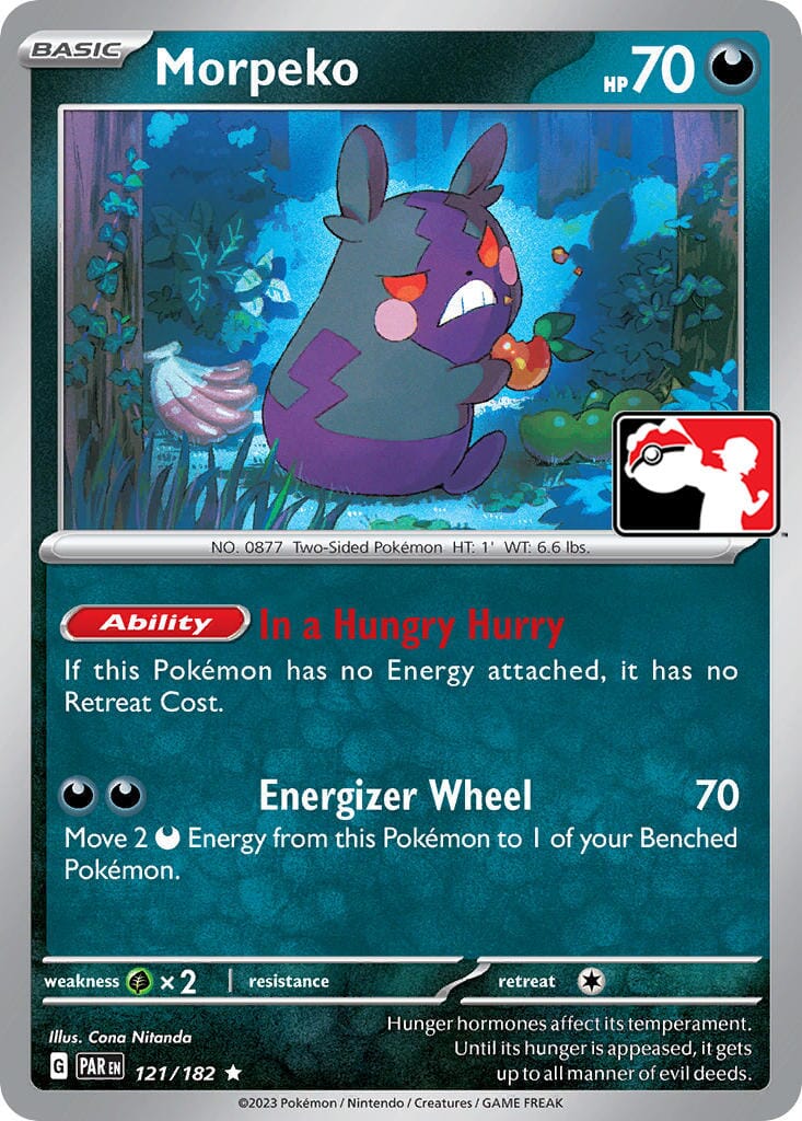 Morpeko (121/182) [Prize Pack Series Five] Pokemon Single Pokémon  | Multizone: Comics And Games