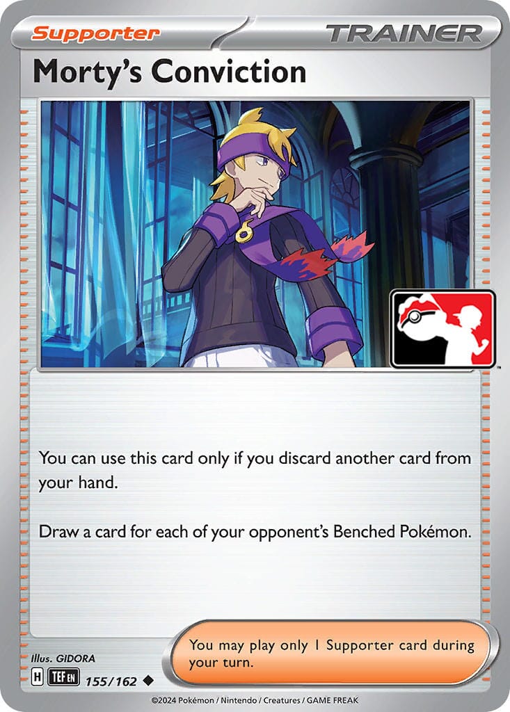 Morty's Conviction (155/162) [Prize Pack Series Five] Pokemon Single Pokémon  | Multizone: Comics And Games