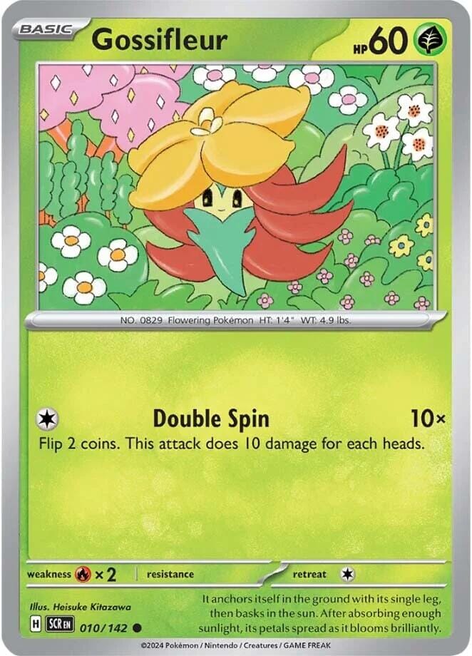 Gossifleur (010/142) [Scarlet & Violet: Stellar Crown] Pokemon Single Pokémon  | Multizone: Comics And Games