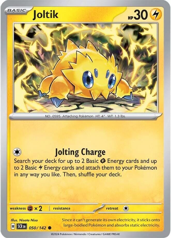 Joltik (050/142) [Scarlet & Violet: Stellar Crown] Pokemon Single Pokémon  | Multizone: Comics And Games