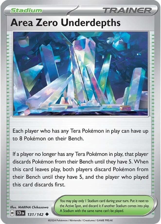 Area Zero Underdepths (131/142) [Scarlet & Violet: Stellar Crown] Pokemon Single Pokémon  | Multizone: Comics And Games