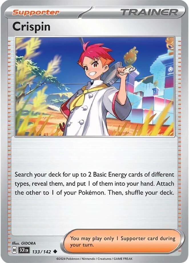 Crispin (133/142) [Scarlet & Violet: Stellar Crown] Pokemon Single Pokémon  | Multizone: Comics And Games