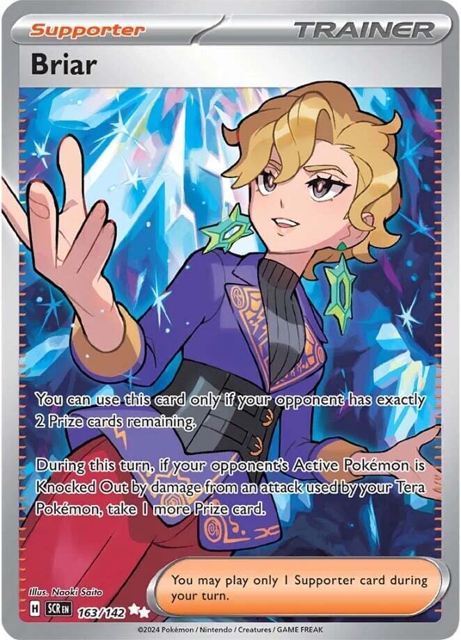 Briar (163/142) [Scarlet & Violet: Stellar Crown] Pokemon Single Pokémon  | Multizone: Comics And Games