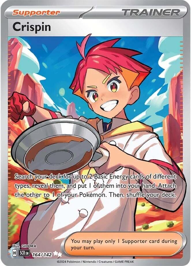 Crispin (164/142) [Scarlet & Violet: Stellar Crown] Pokemon Single Pokémon  | Multizone: Comics And Games